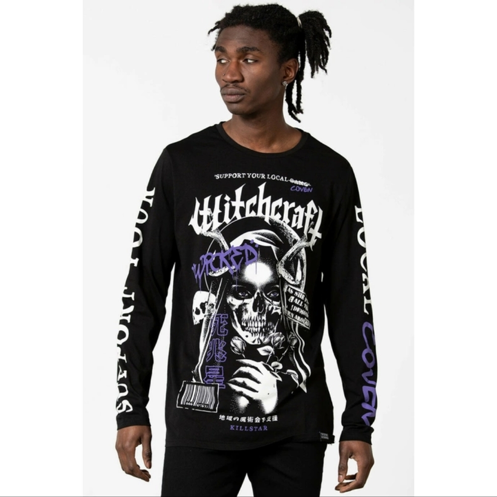 Killstar Local Coven Graphic Long Sleeve Tee